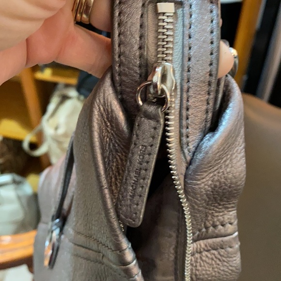 Michael Kors Grey Leather Shoulder Bag - Picture 8 of 10